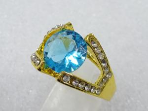 色石　指輪(21号)